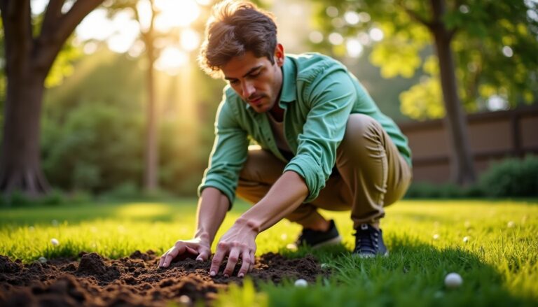 Les astuces pour semer du gazon sans enterrer les graines