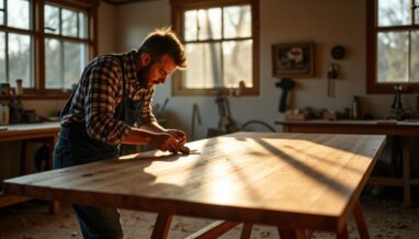 Guide pratique pour vitrifier efficacement une table en bois