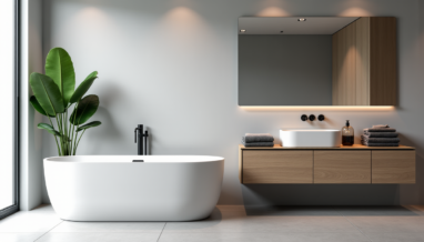Évaluer la qualité d'une mise en scène de salle de bain avec changetoninterieur.com