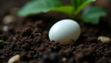 Petit œuf blanc dans la terre : guide essentiel pour comprendre son origine et son impact